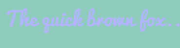 Image with Font Color B3B3FF and Background Color 8FCCBD